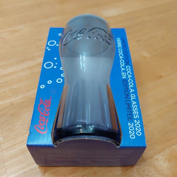 Mc Donald's Coca Cola Limited Edition 2020 Collectors Glass - Purple - Picture 2 of 5